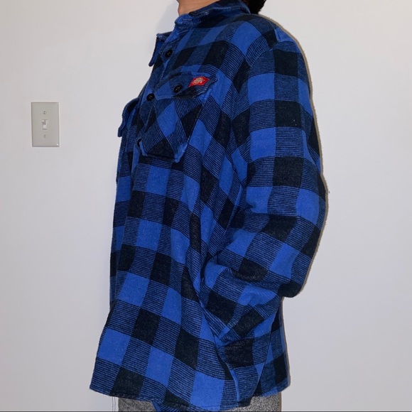 2/$15 Dickie’s long sleeve flannel shirt - Picture 2 of 7